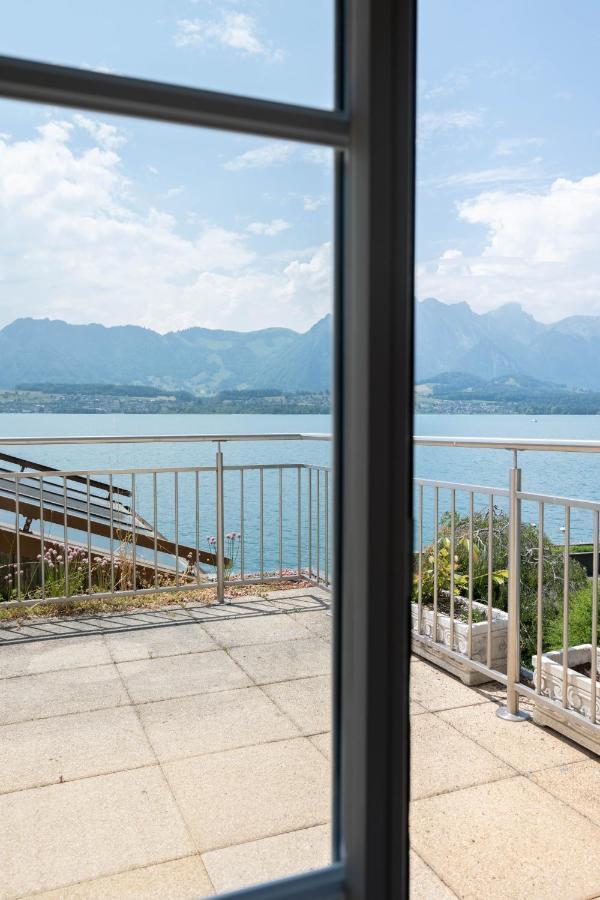 Dependance Stella Del Lago By Hotel Restaurant Bellevue Au Lac Thun Exterior photo